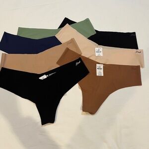 Victoria Secret Pink Lot of thong panties - NWT - Large